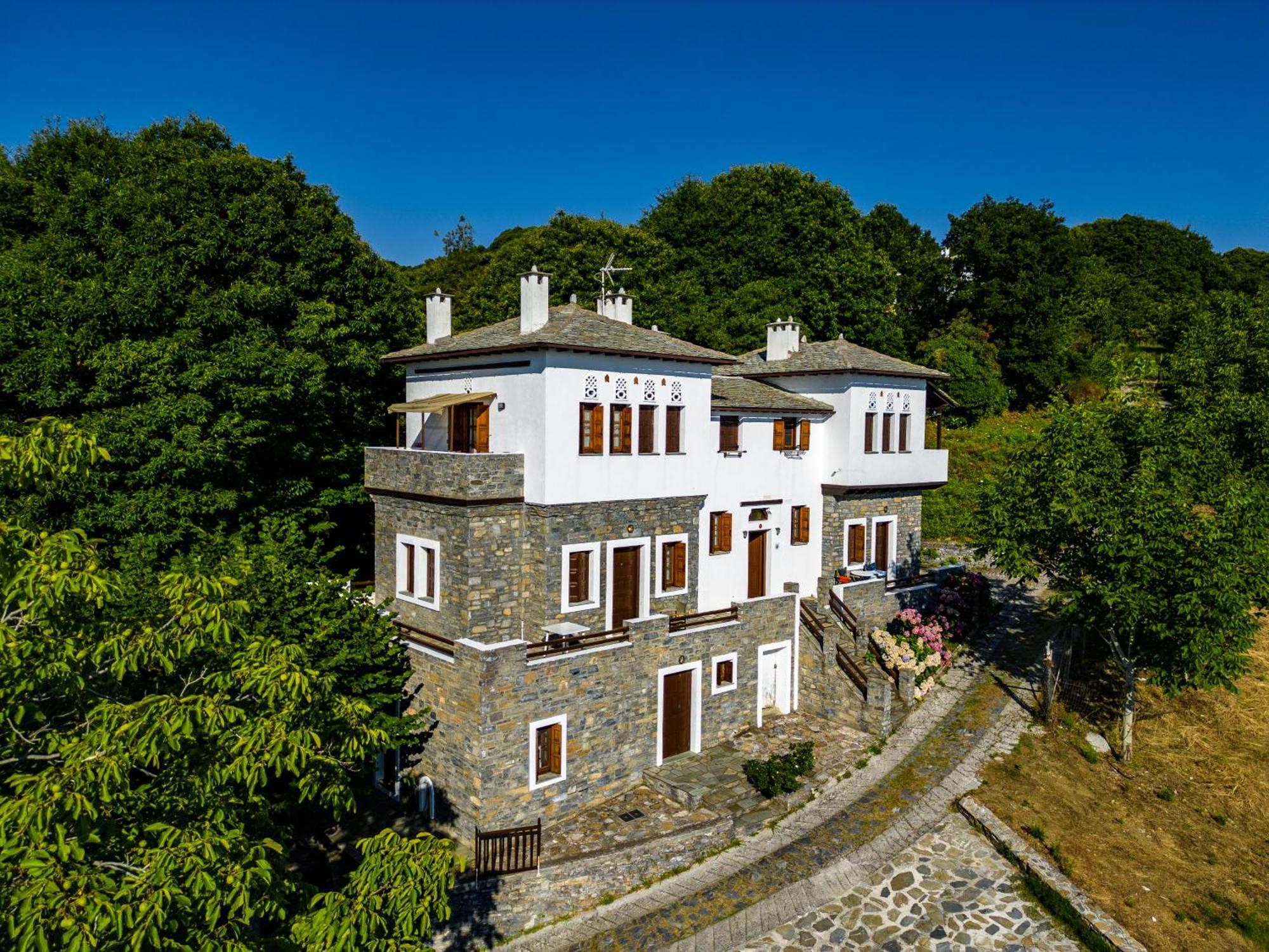 Villa Enallaxis Agios Dimitrios  Bagian luar foto